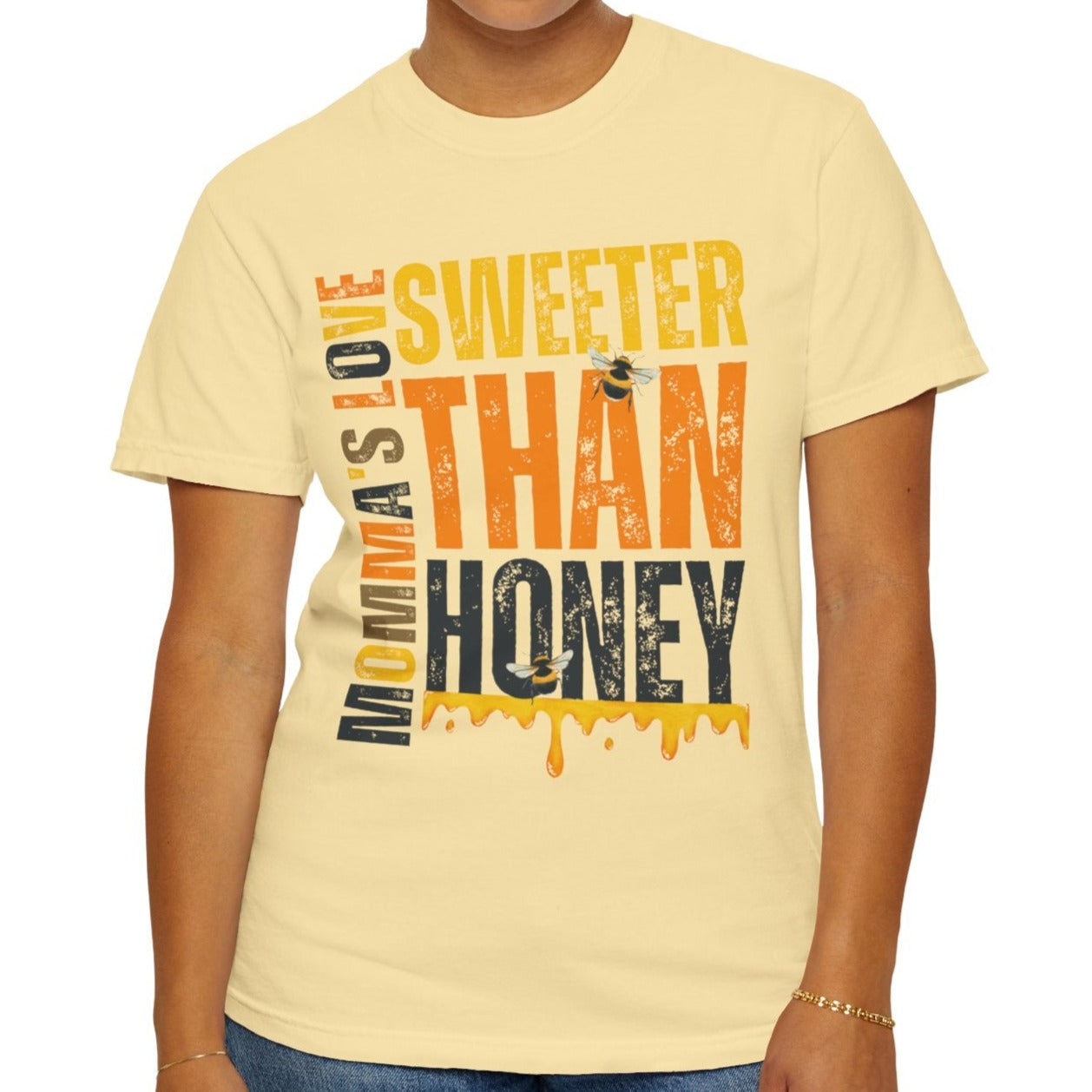 Sweeter Than Honey Women's Comfort Colors T-Shirt - Eddy and Rita