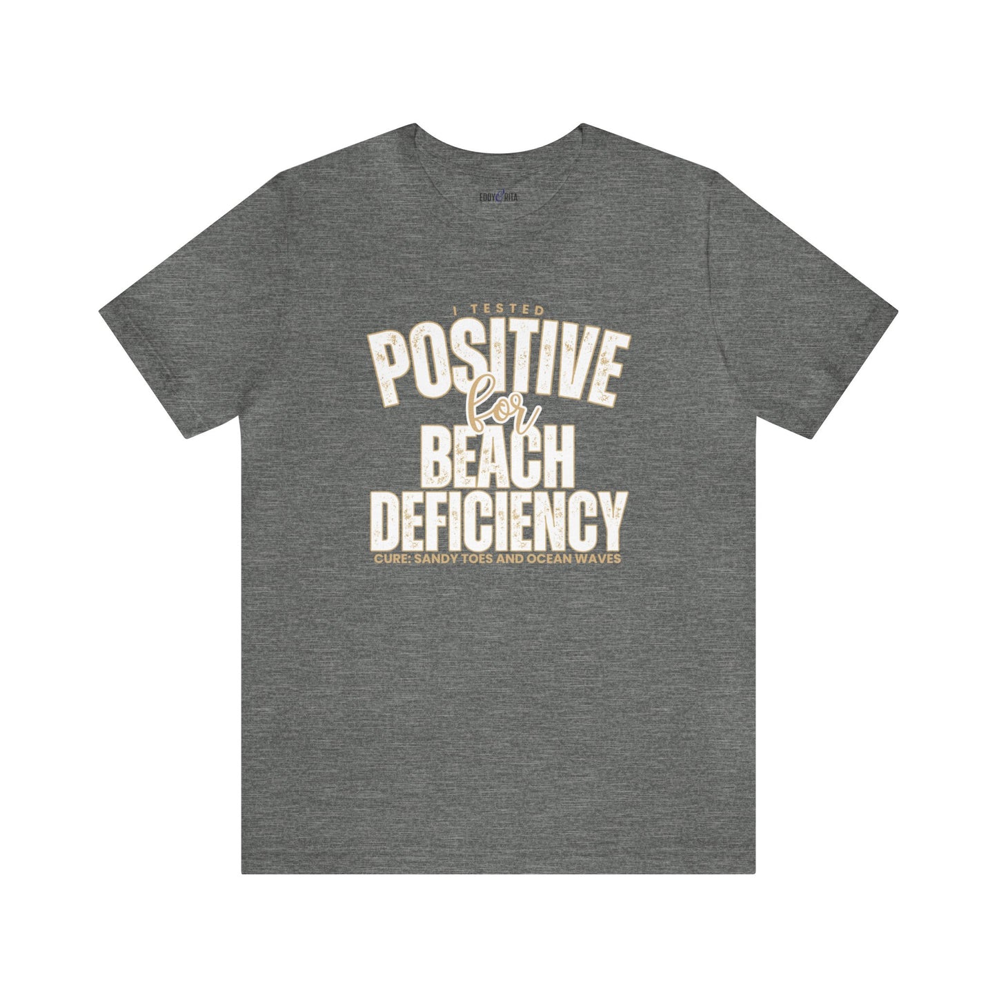 Women's "Beach Deficiency" Bella Canvas T-Shirt - Eddy and Rita