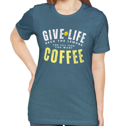 Give Life Back the Lemons Women's Bella Canvas T-Shirt - Eddy and Rita