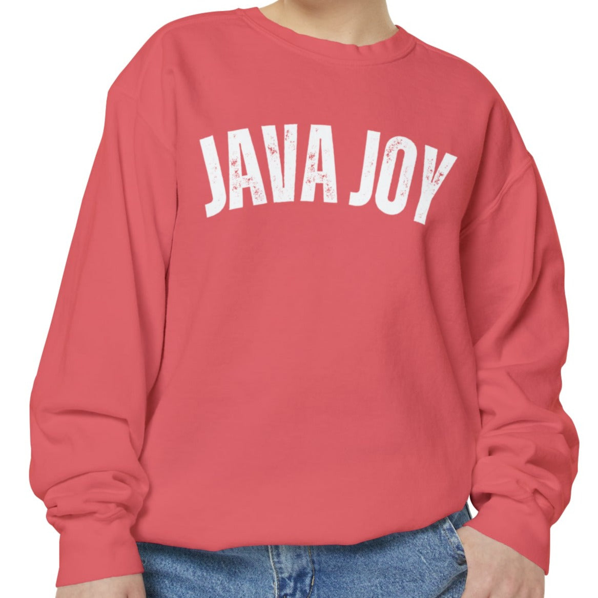 Java Joy Women's Comfort Colors Sweatshirt - Eddy and Rita