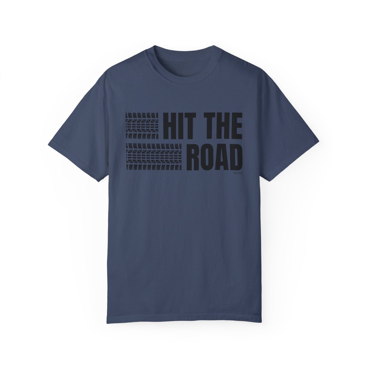 Eddy and Rita Men's Comfort Colors Lightweight T-Shirt - "Hit the Road" Graphic Tee