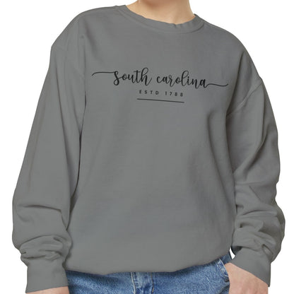 Comfort Colors Women's Sweatshirt - South Carolina Pride Pullover - Eddy and Rita