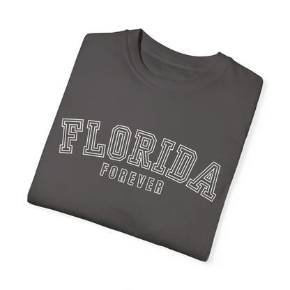 Eddy and Rita Women's Comfort Colors T-Shirt - "Florida Forever" Graphic Tee for Florida Lovers