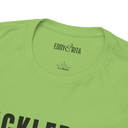 Eddy and Rita Unisex Heavy Cotton T-Shirt - "Pickleball Showdown" Graphic Tee for Sports Enthusiasts