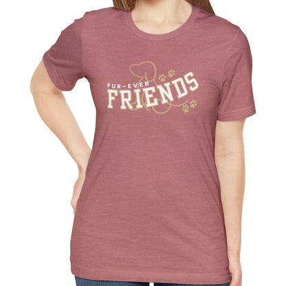 Forever Friends Women's Bella Canvas T-Shirt - Eddy and Rita