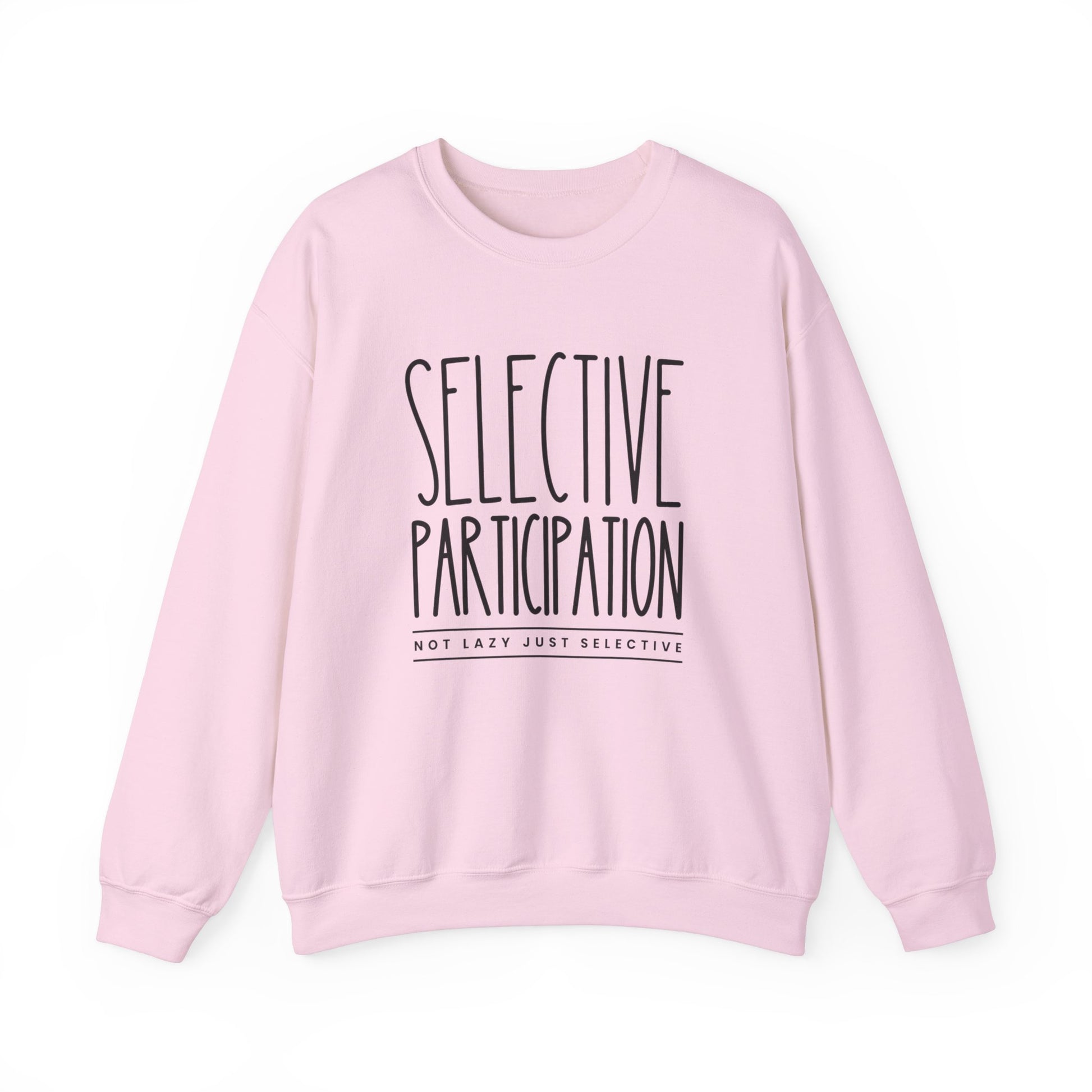 Selective Participation Women's Sweatshirt: Cozy Comfort with Individual Style - Eddy and Rita