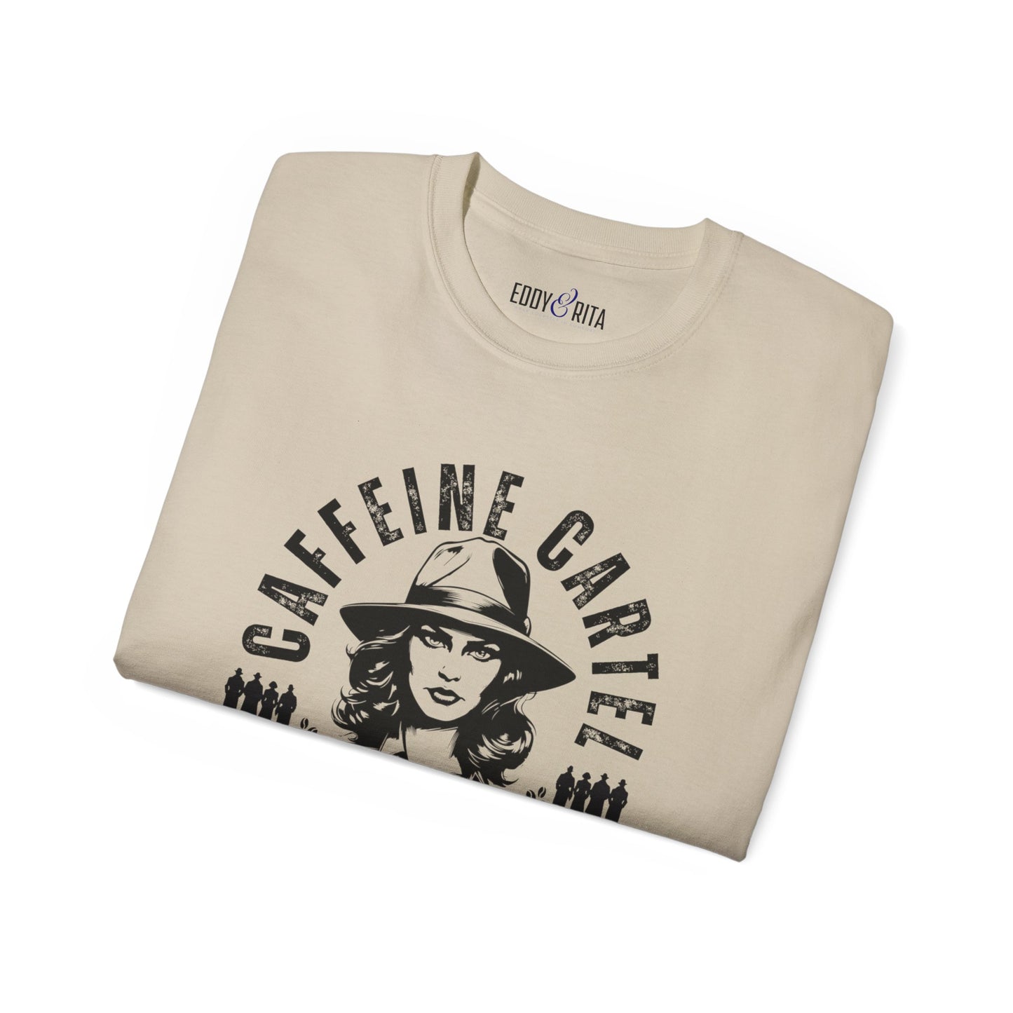 Caffeine Cartel Women's Cotton T-Shirt - Eddy and Rita