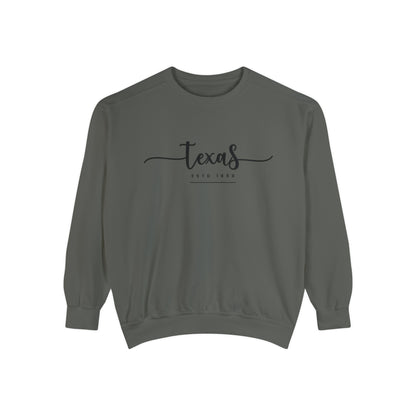 Texas Pride Comfort Colors Women's Sweatshirt - Eddy and Rita