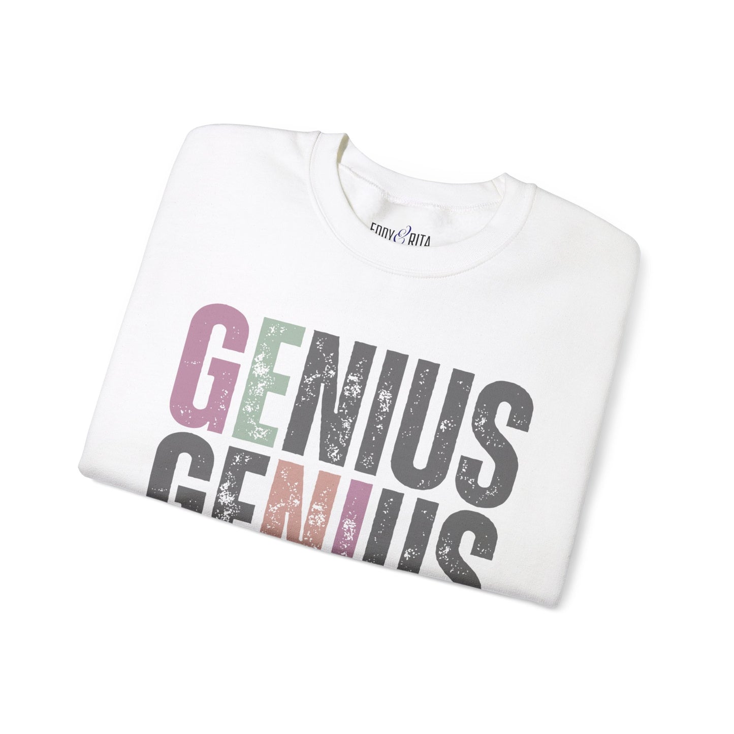 Trendy Genius Women's Sweatshirt - Eddy and Rita