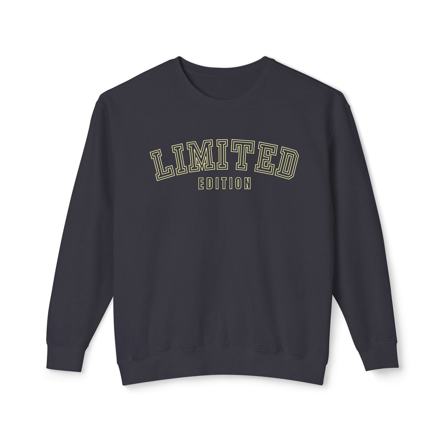 Eddy and Rita Women's Comfort Colors Lightweight Sweatshirt - "Limited Edition" Exclusive Graphic Pullover