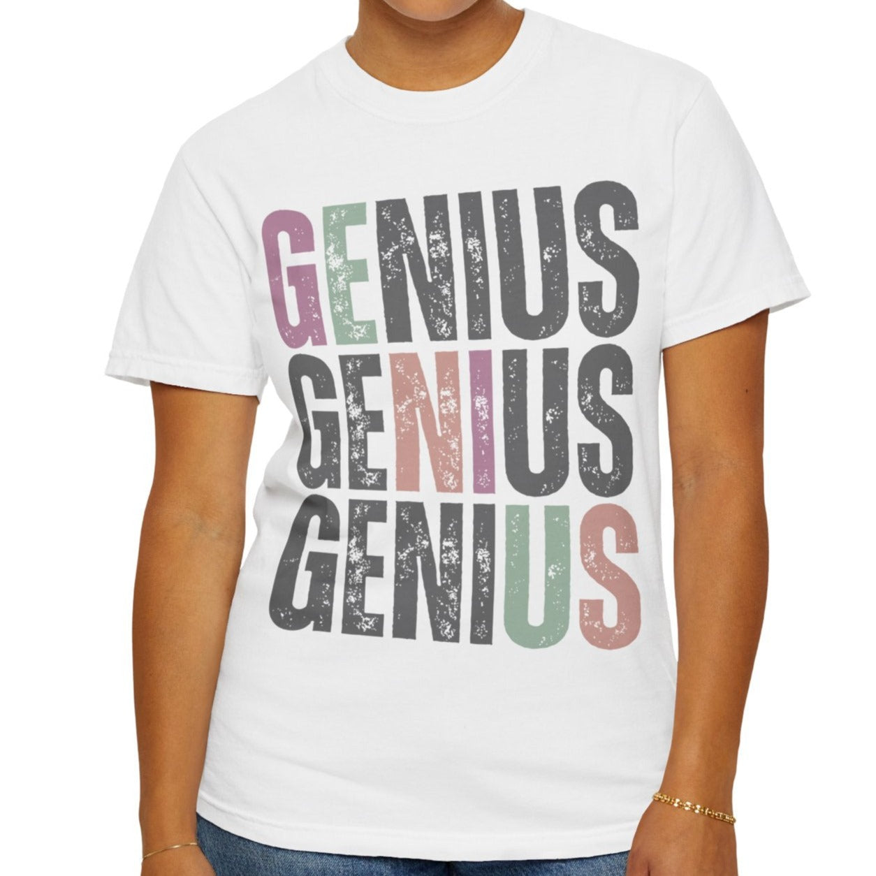 Genius Comfort Women's Comfort Colors T-Shirt - Eddy and Rita