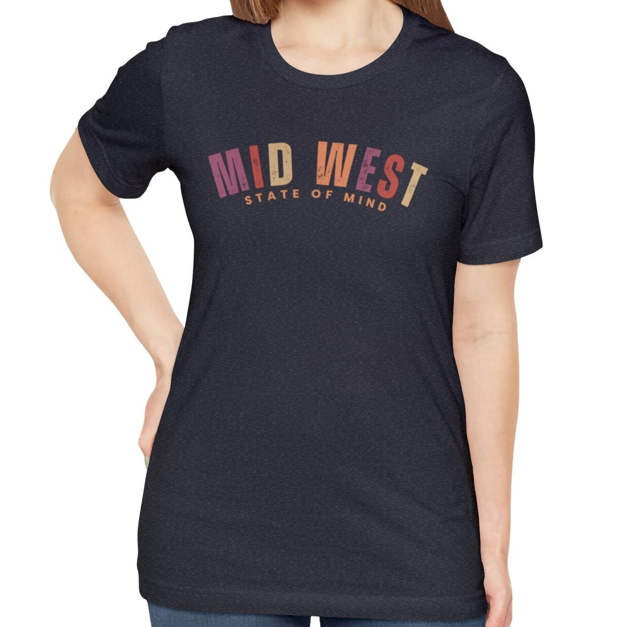 Midwest Women's Bella Canvas T-Shirt - Eddy and Rita