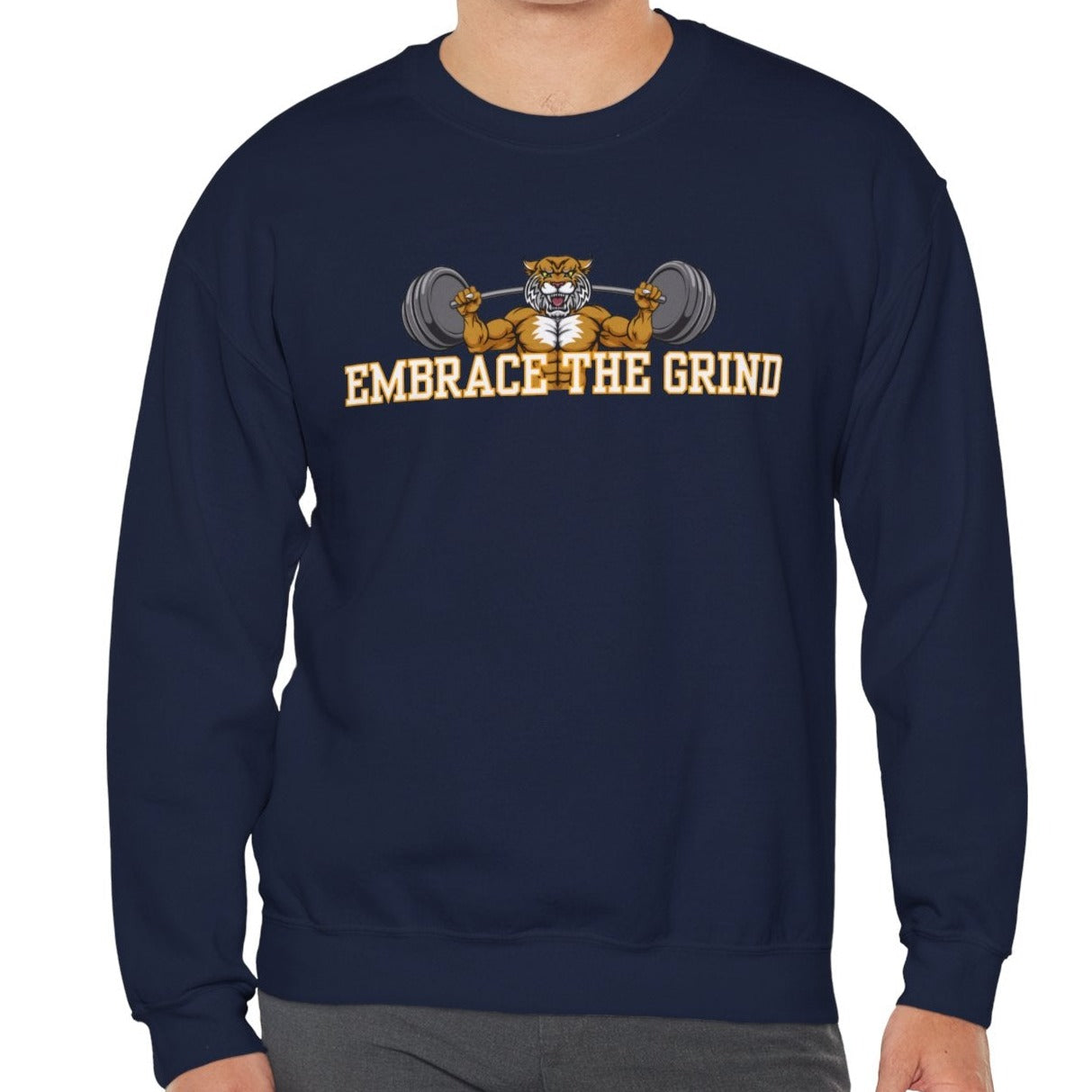 Embrace the Grind Men's Sweatshirt: Elevate Your Style with Determined Comfort - Eddy and Rita