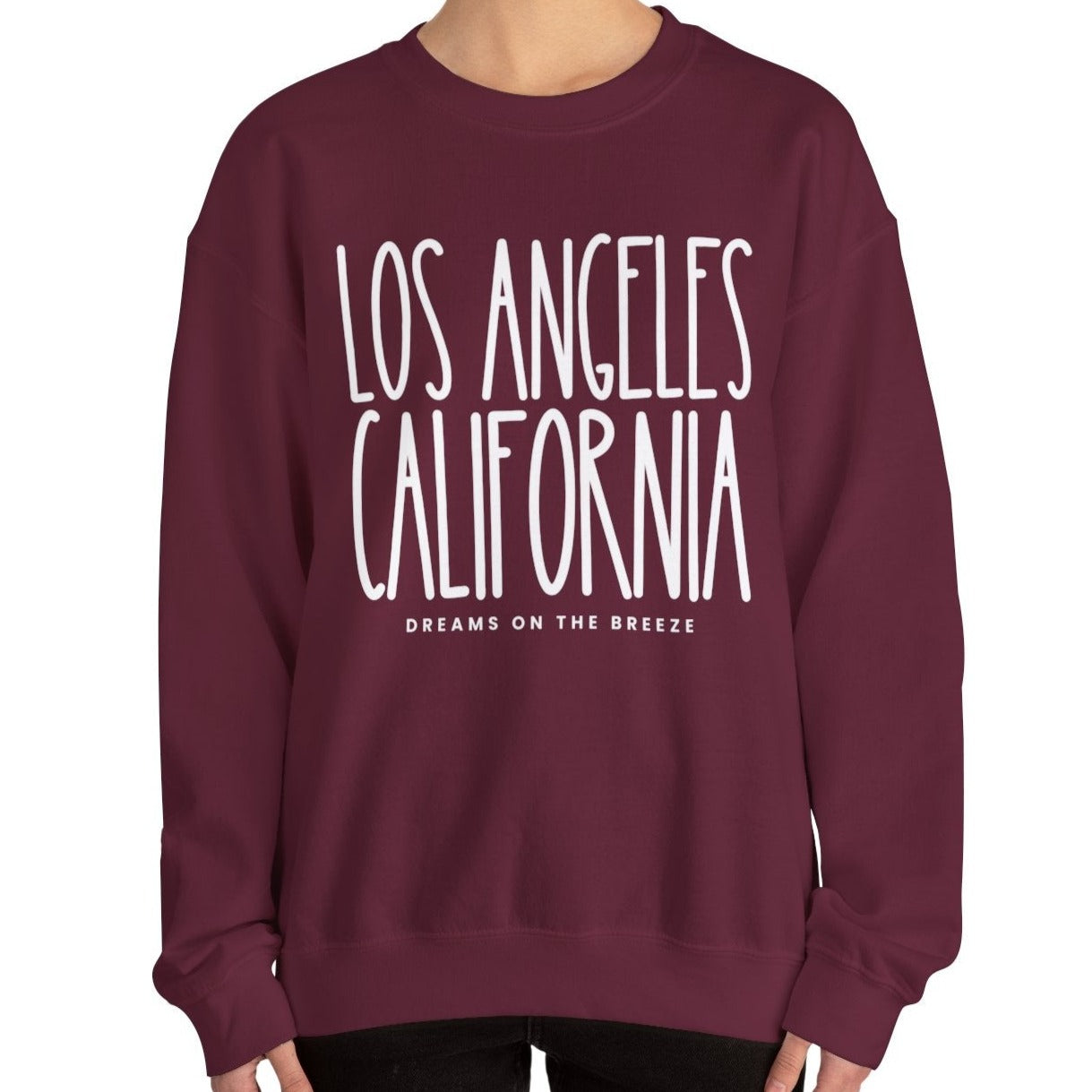 Los Angeles California Vibes: Women's Sweatshirt for West Coast Style - Eddy and Rita