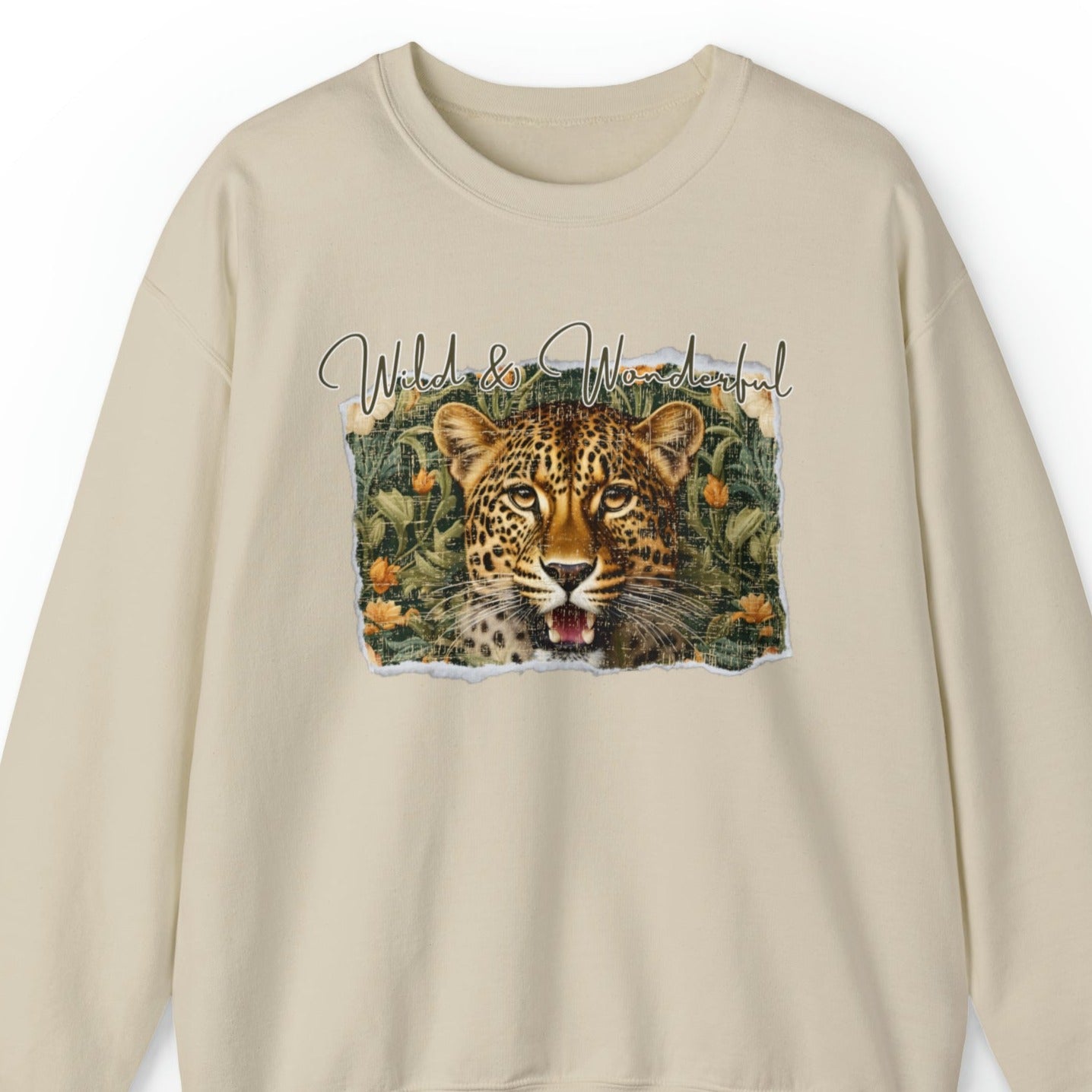 Wild and Wonderful Cheetah Women's Sweatshirt - Eddy and Rita