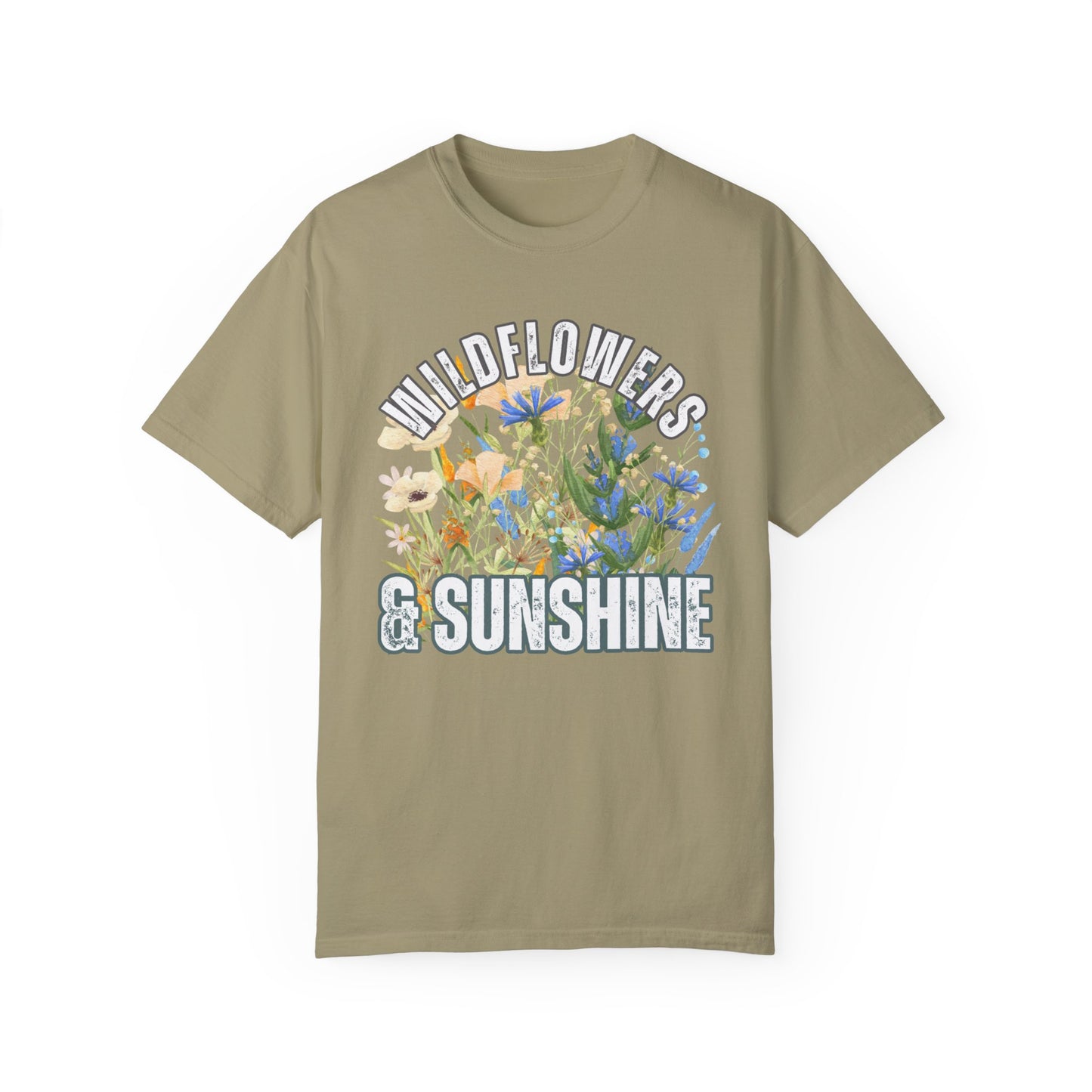 Wildflowers & Sunshine Tee - Women's Comfort Colors Short Sleeve T-shirt