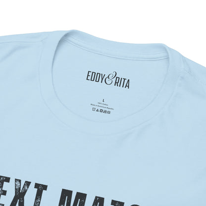 Eddy and Rita Unisex Heavy Cotton T-Shirt - "Next Match Same Place Pickleball Champ" Graphic Tee