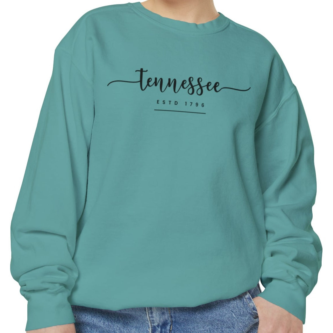 Tennessee Pride Cozy Comfort Colors Women's Sweatshirt - Eddy and Rita