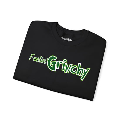 Women's 'Feelin' Grinchy' Comfort Fleece Sweatshirt