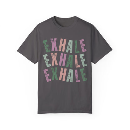 Exhale Bliss Women's Comfort Colors Tee - Eddy and Rita