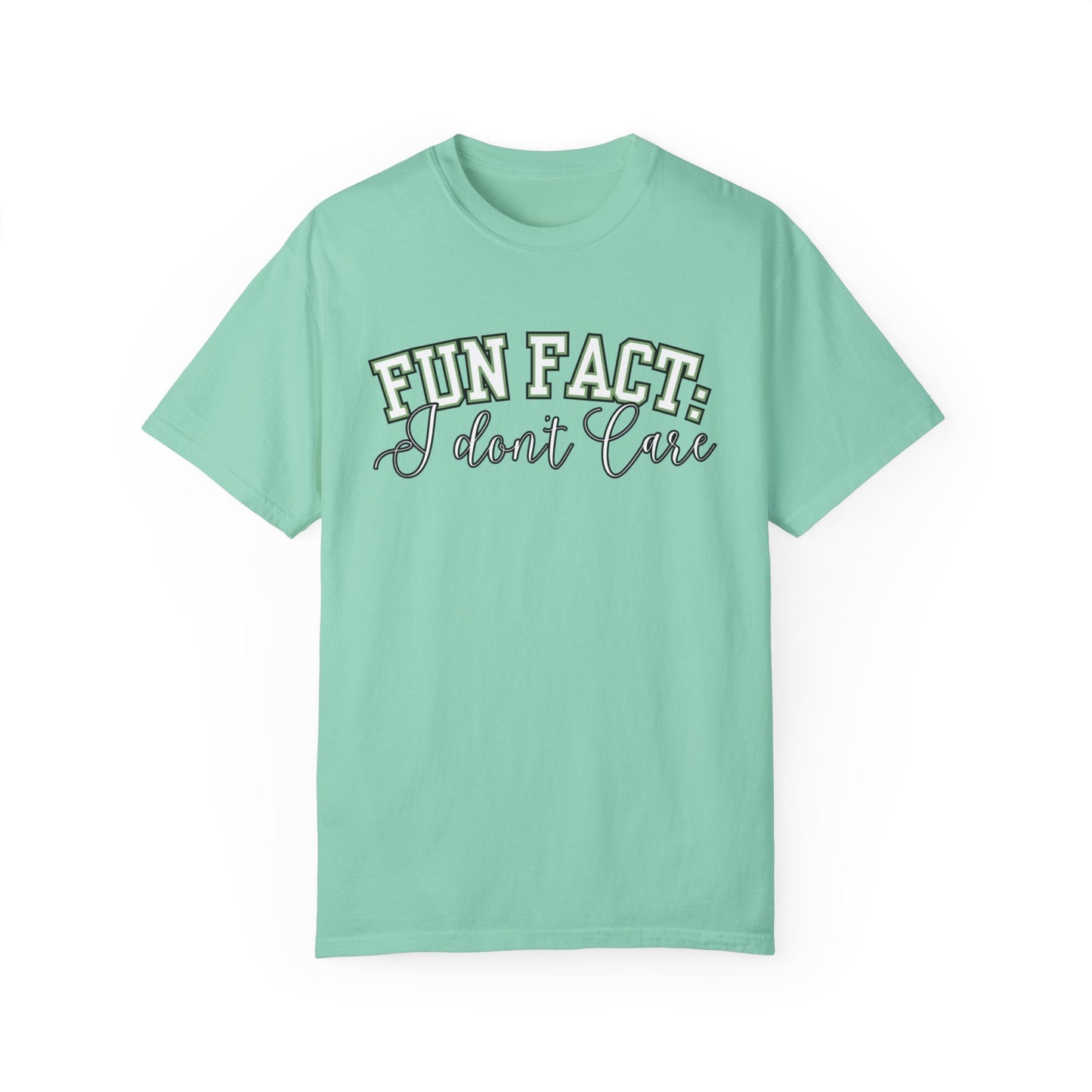 Fun Fact: I Don't Care Tee – Casual Statement Top for Nonchalant Style - Eddy and Rita