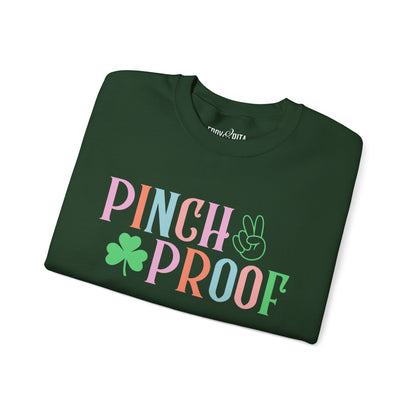 Pinch Proof Unisex Crewneck Sweatshirt - Perfect for St. Patrick's Day Celebrations