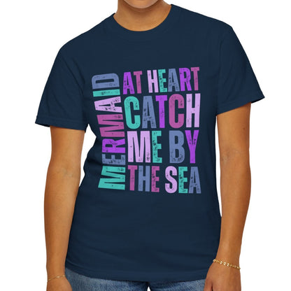 Mermaid at Heart Comfort Colors Women's T-Shirt - Eddy and Rita