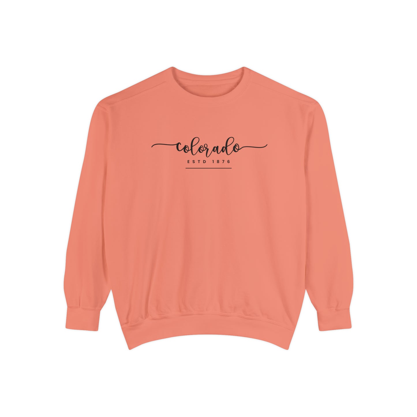 Comfort Colors Women's Sweatshirt - Colorado Pride Pullover - Eddy and Rita