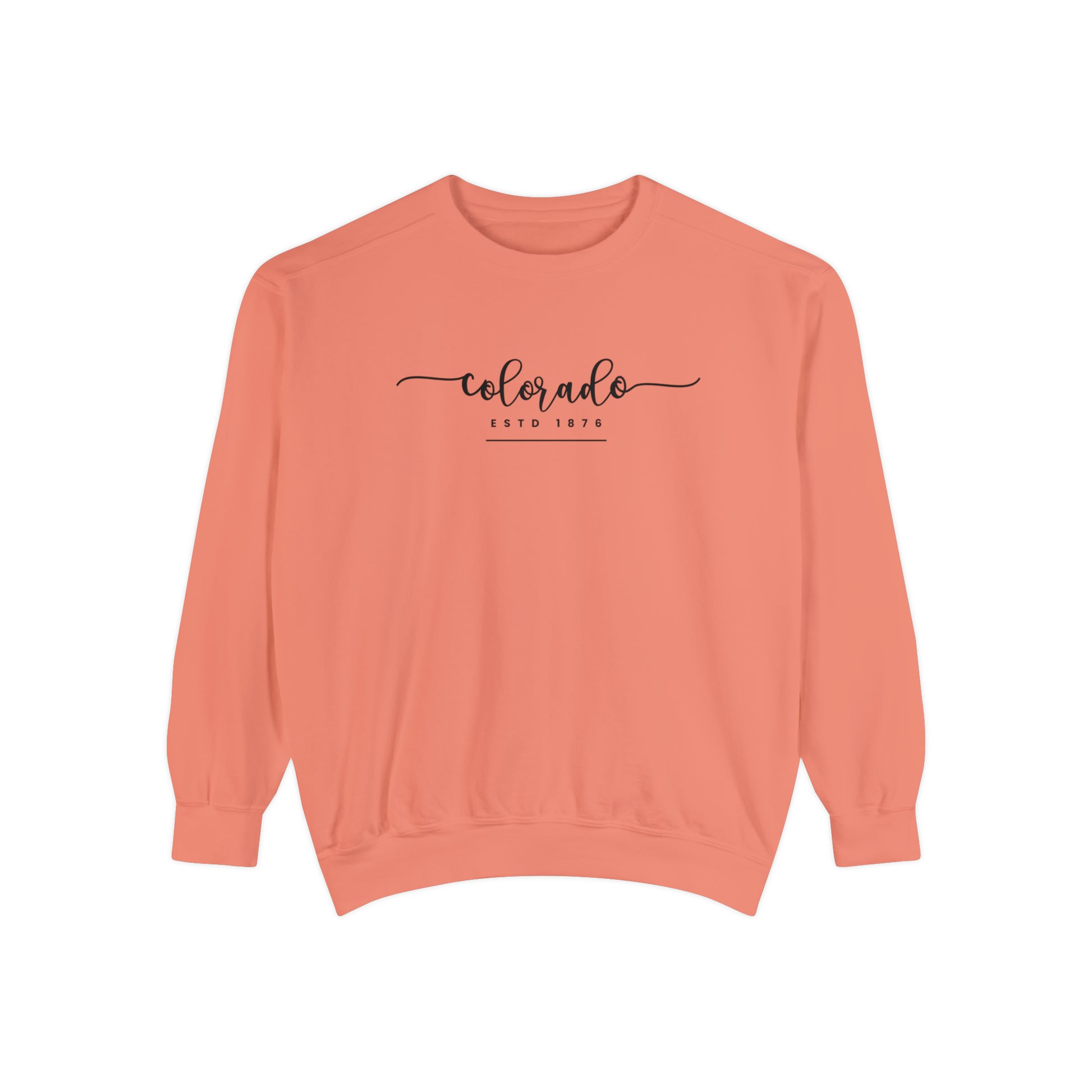 Comfort Colors Women's Sweatshirt - Colorado Pride Pullover - Eddy and Rita