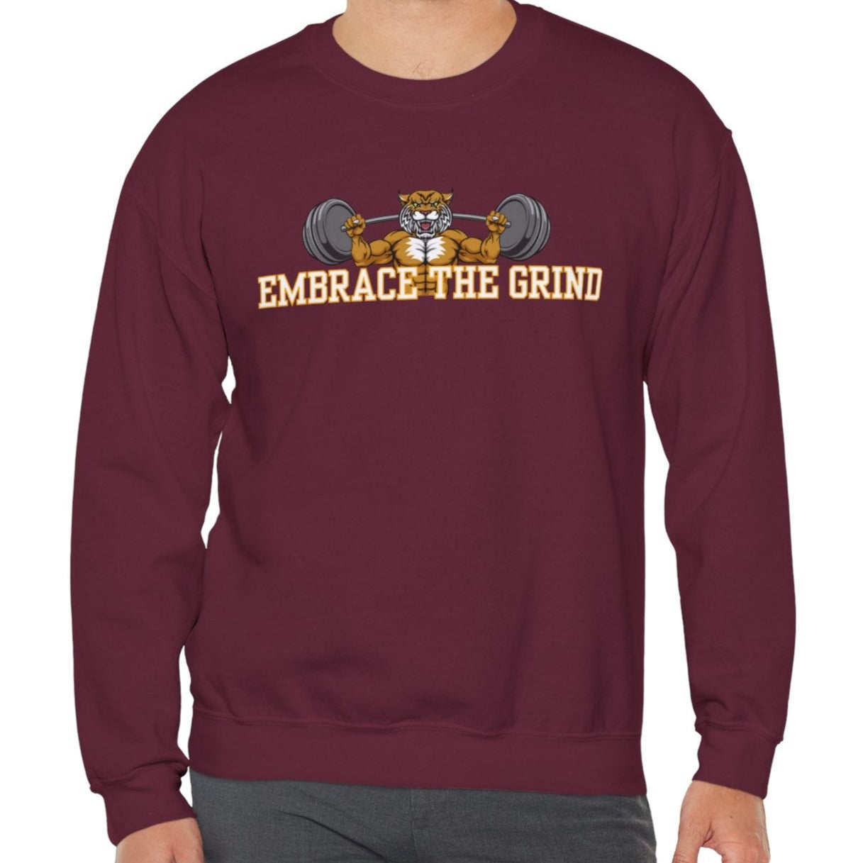 Embrace the Grind Men's Sweatshirt: Elevate Your Style with Determined Comfort - Eddy and Rita