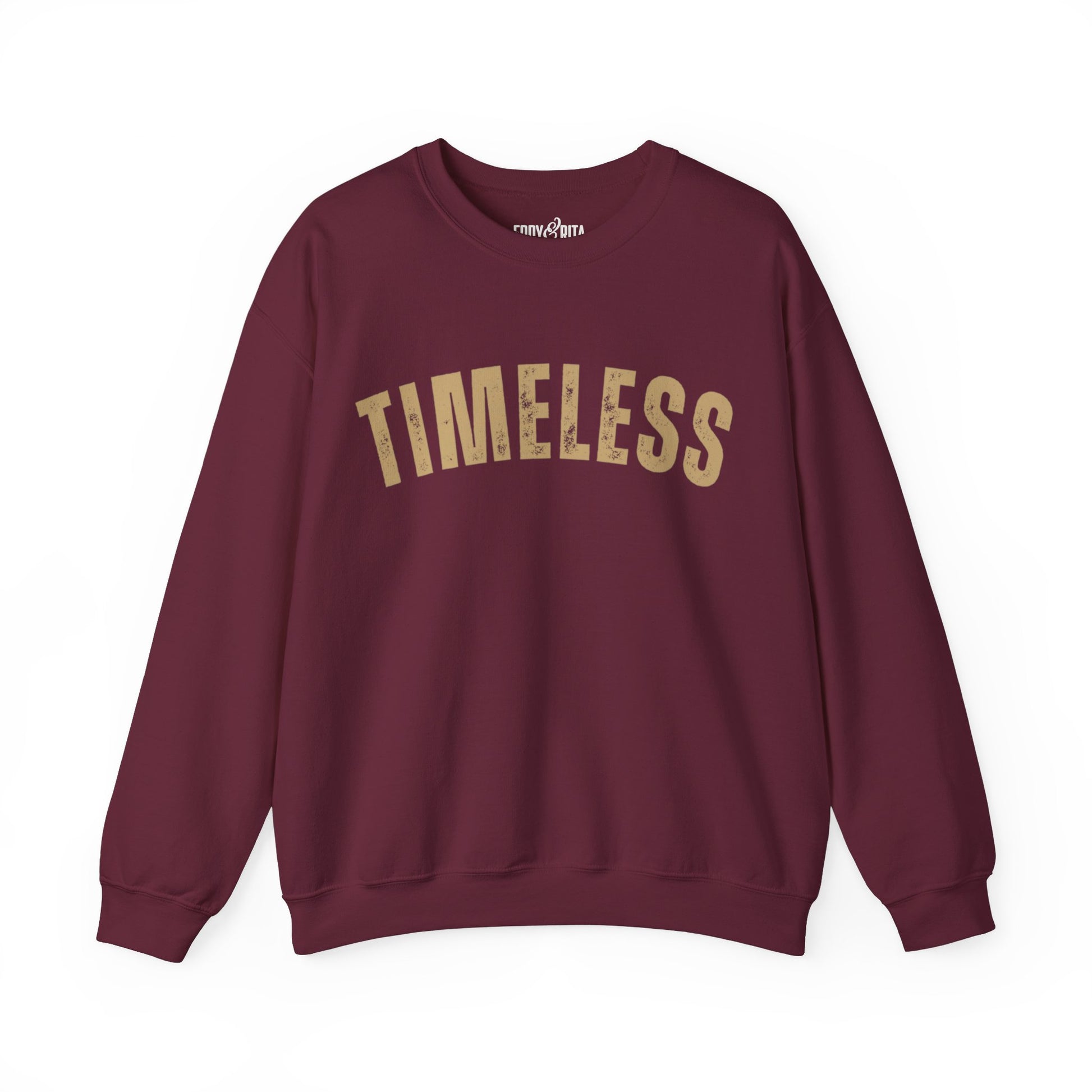 Women's Heavy Sweatshirt - "Timeless" Graphic Pullover