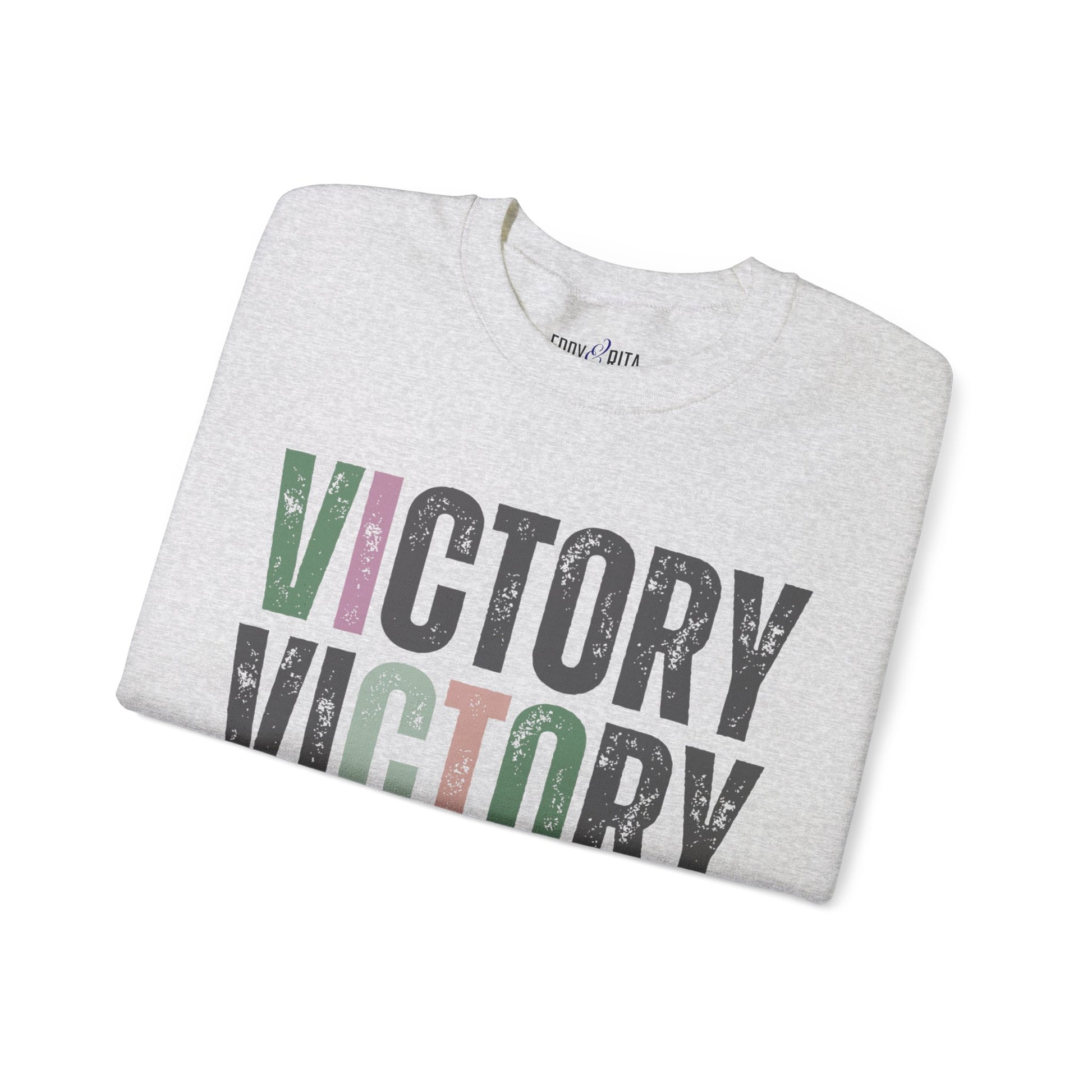 Victory Vibes Women's Comfort Sweatshirt - Eddy and Rita