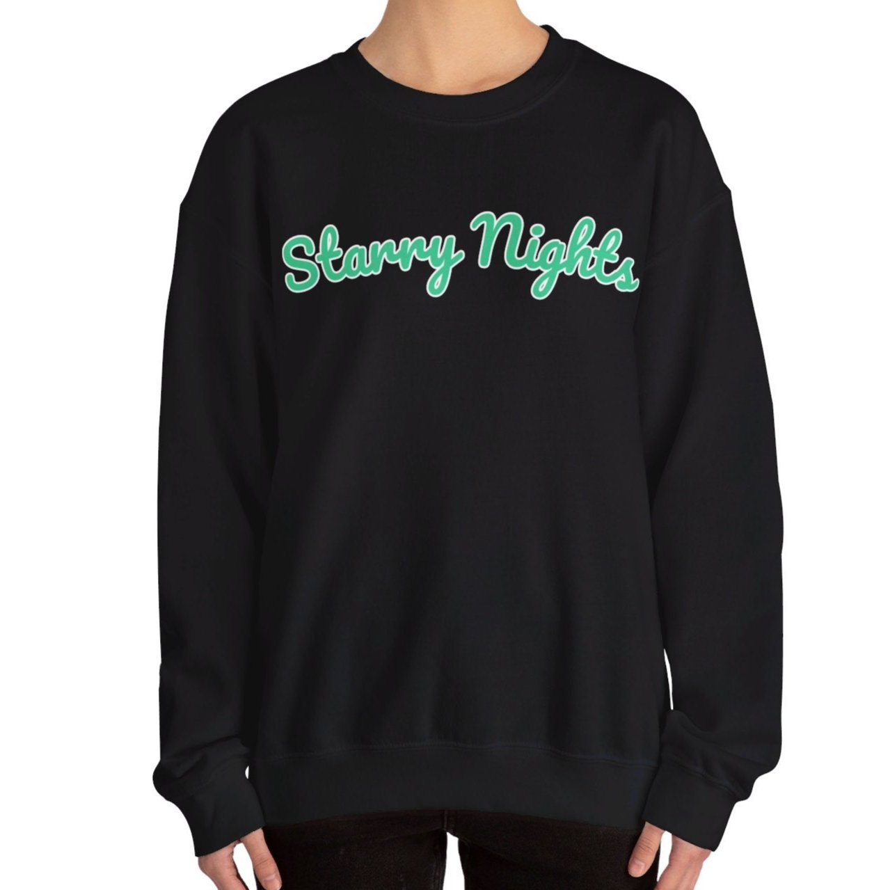 Women's Heavy Blend Sweatshirt – "Starry Nights" Cozy and Stylish Graphic Sweatshirt