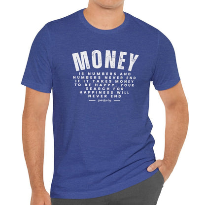 Money is Numbers Women's Bella Canvas T-Shirt - Eddy and Rita