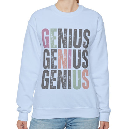 Trendy Genius Women's Sweatshirt - Eddy and Rita