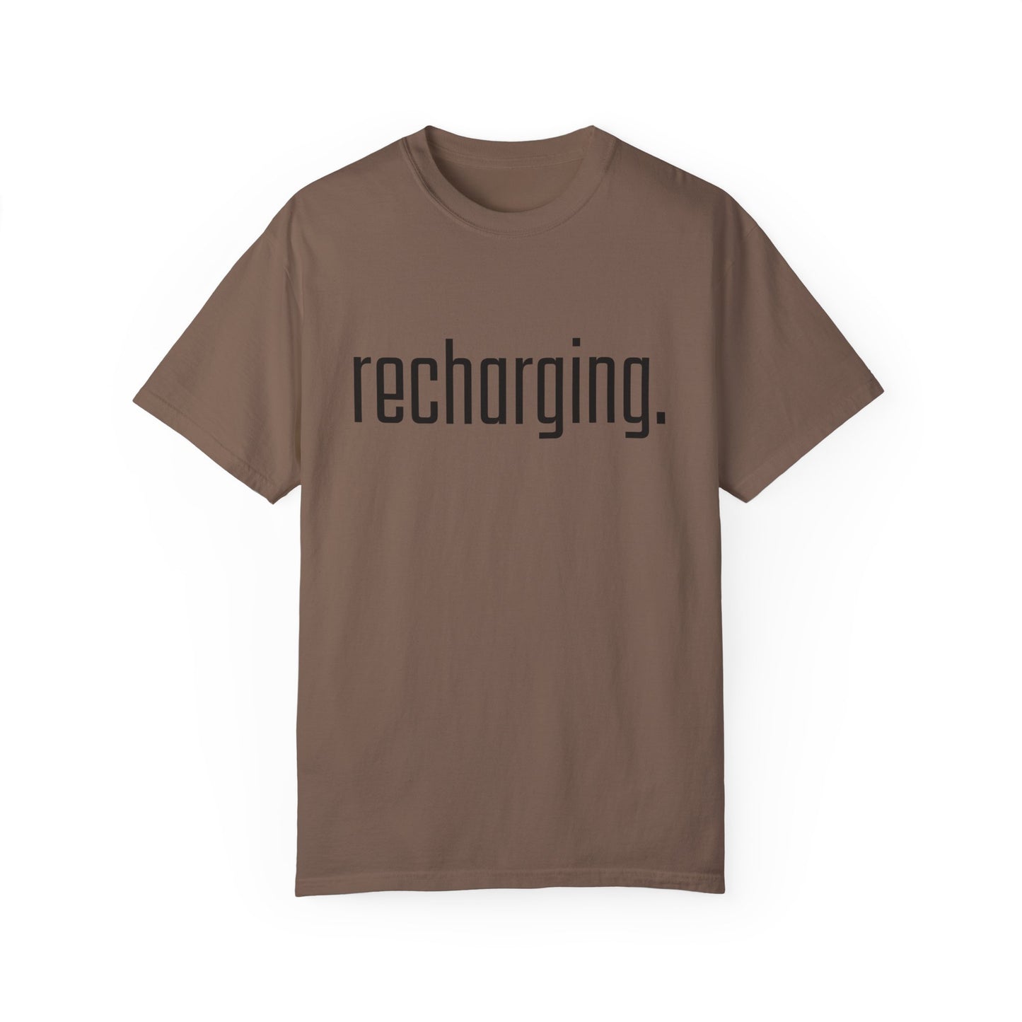 Recharging Women's Comfort Colors T-Shirt - Eddy and Rita