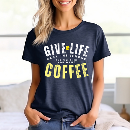 Give Life Back the Lemons Women's Bella Canvas T-Shirt - Eddy and Rita