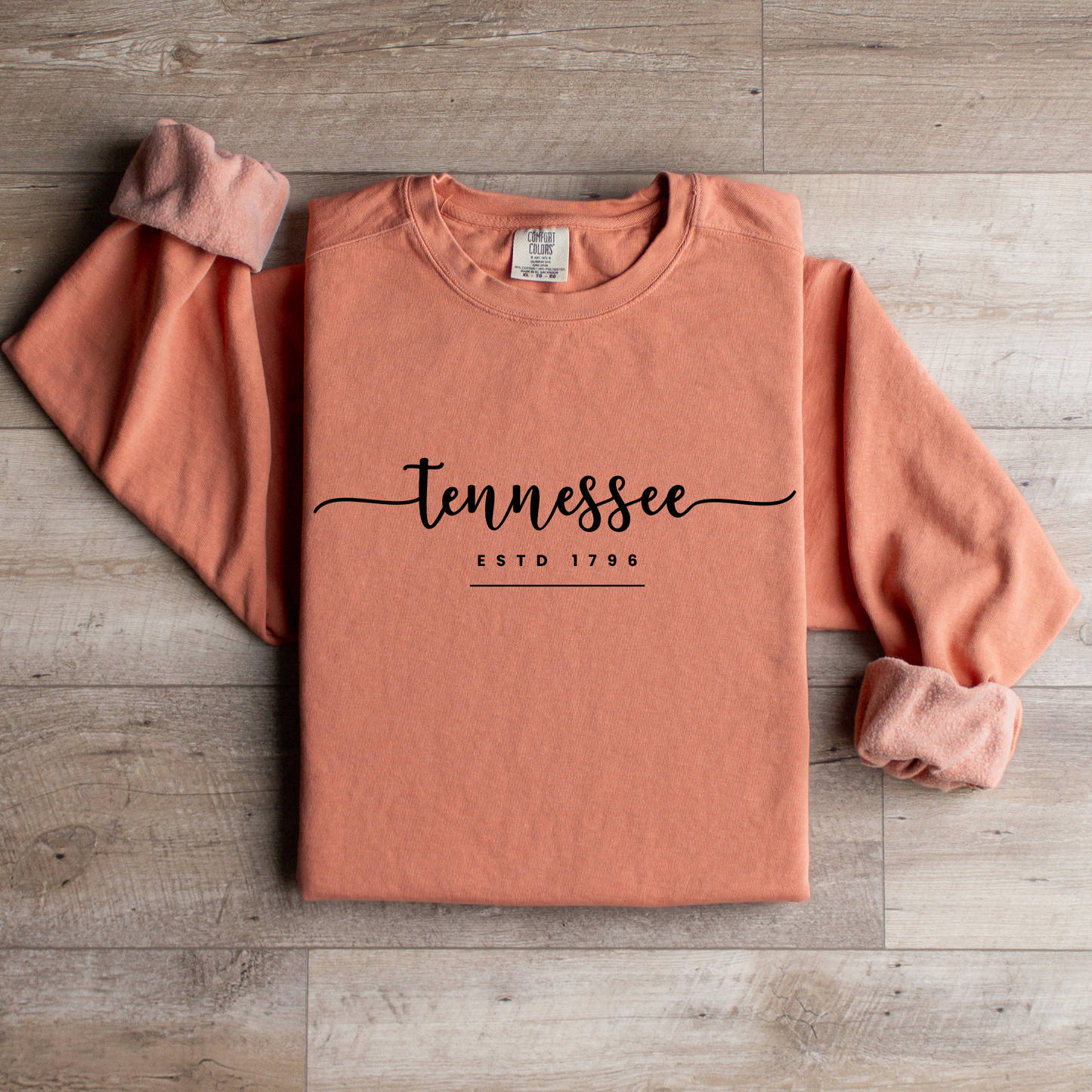 Tennessee Pride Cozy Comfort Colors Women's Sweatshirt - Eddy and Rita