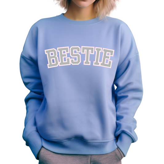 Bestie Bliss Women's Comfort Colors Sweatshirt - Eddy and Rita