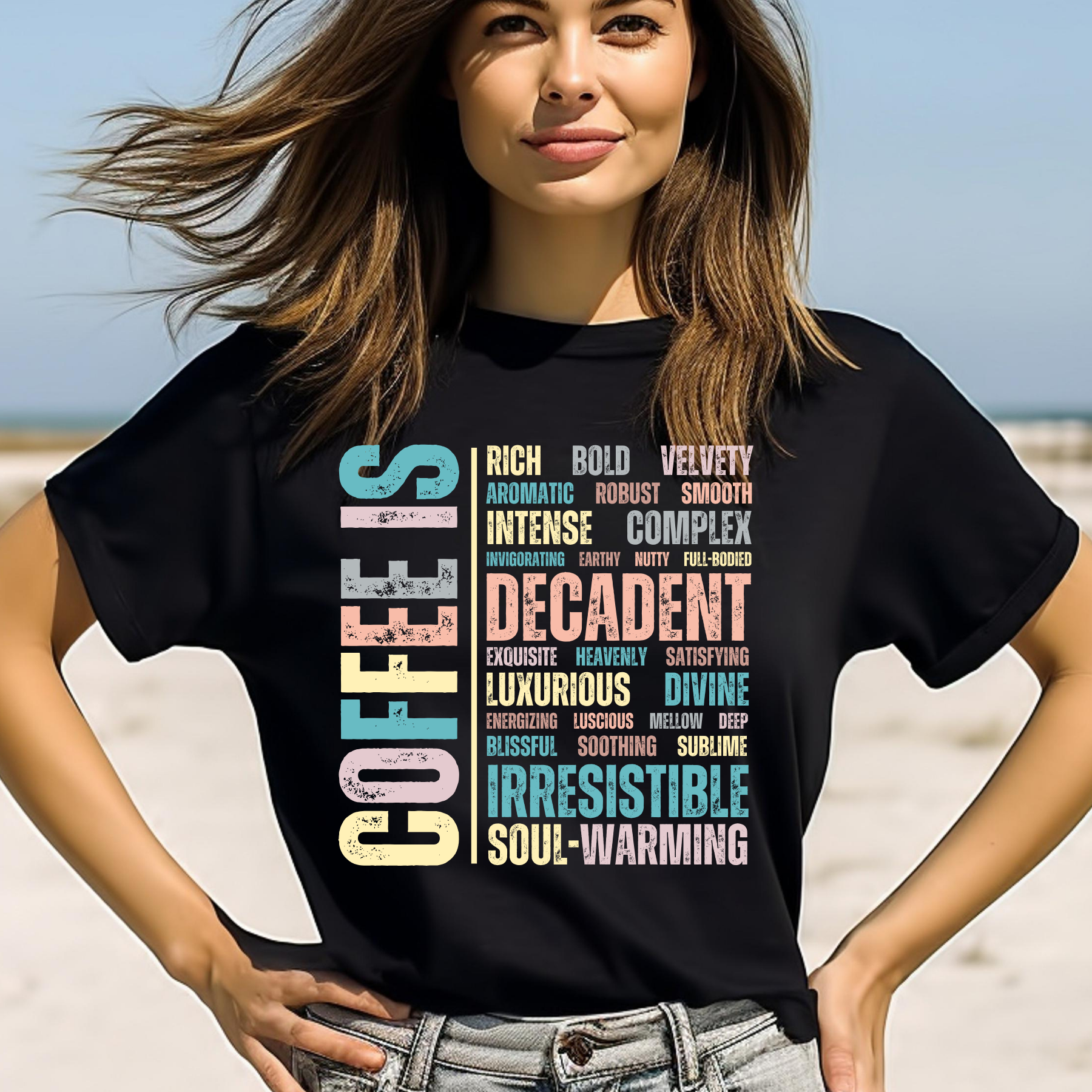 Coffee Is... Women's Comfort Colors T-Shirt - Eddy and Rita