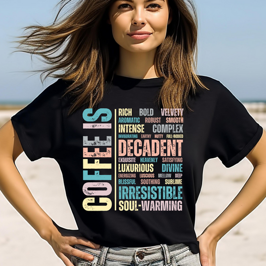 Coffee Is... Women's Comfort Colors T-Shirt - Eddy and Rita