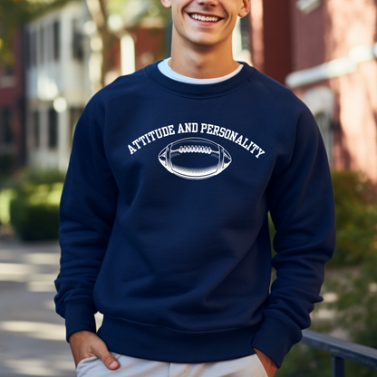 Attitude and Personality Men's Sweatshirt: Define Your Style with Confident Comfort