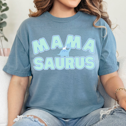 Mama Saurus Women's Comfort Colors T-Shirt - Eddy and Rita