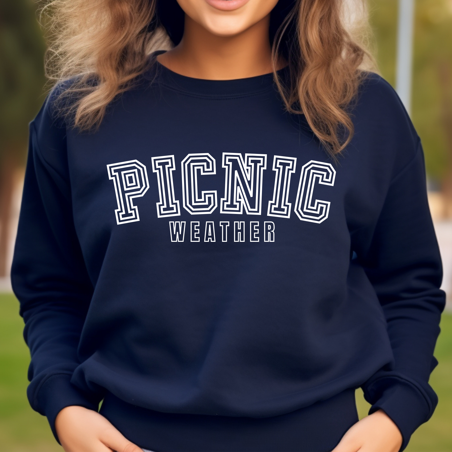 Picnic Weather Women's Cozy Sweatshirt - Eddy and Rita