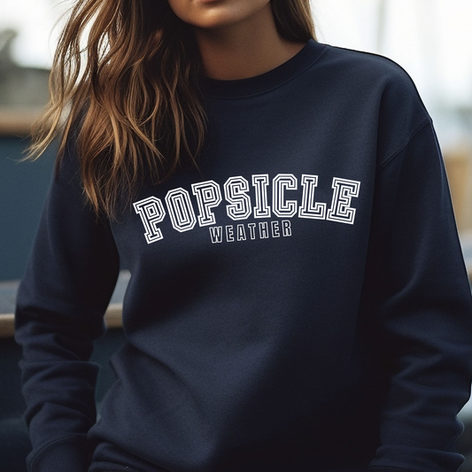 Popsicle Weather Women's Cozy Sweatshirt - Eddy and Rita