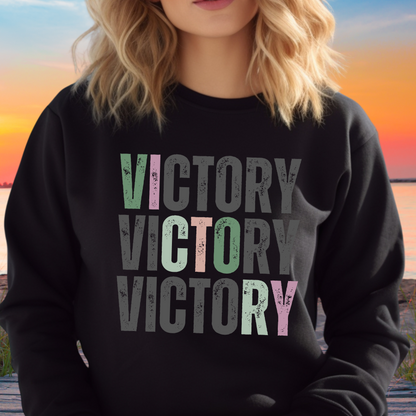 Victory Vibes Women's Comfort Sweatshirt - Eddy and Rita