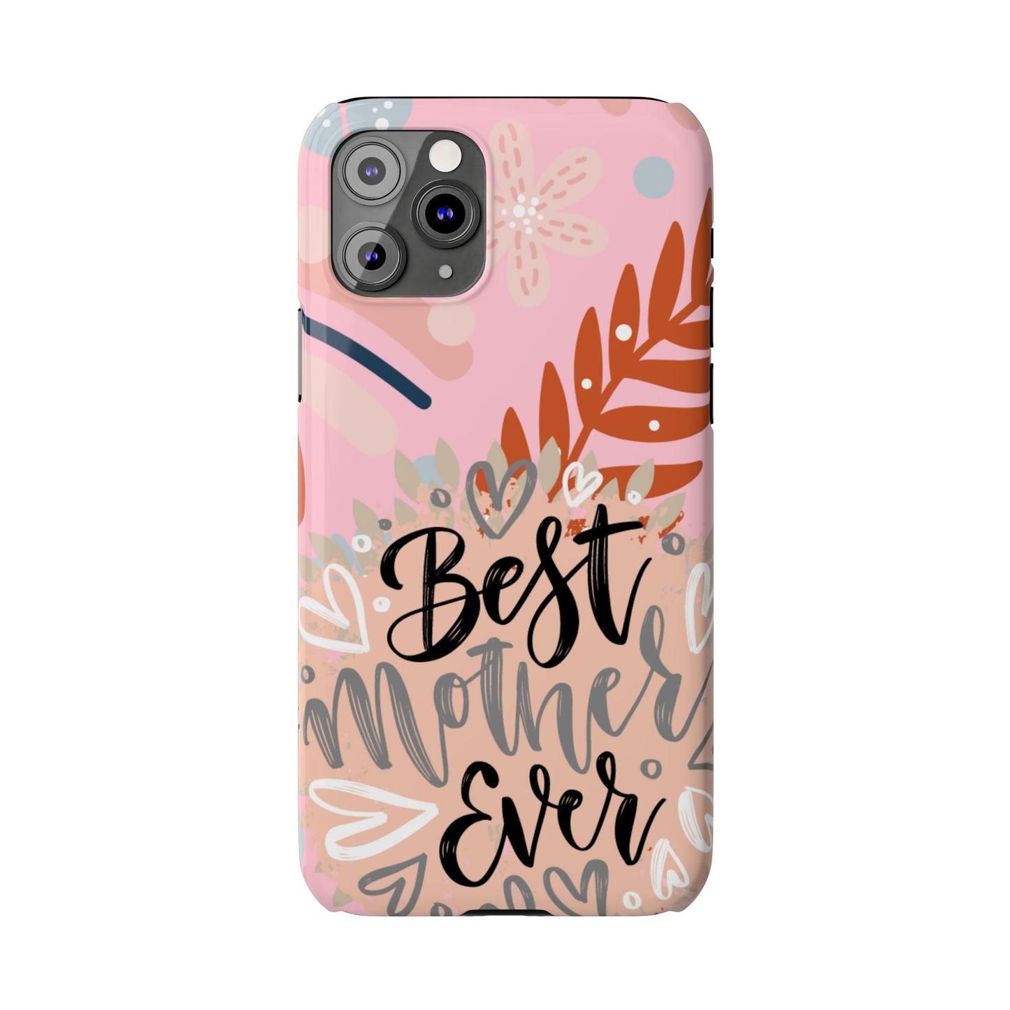 Best Mother Ever Botanical iPhone Case - Stylish and Heartwarming Protective Cover - Eddy and Rita