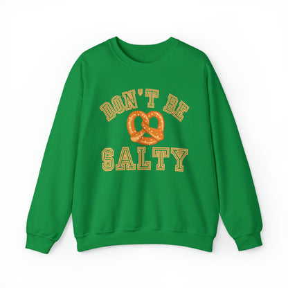 Don't Be Salty Pretzel Women's Sweatshirt: Playful & Stylish - Eddy and Rita