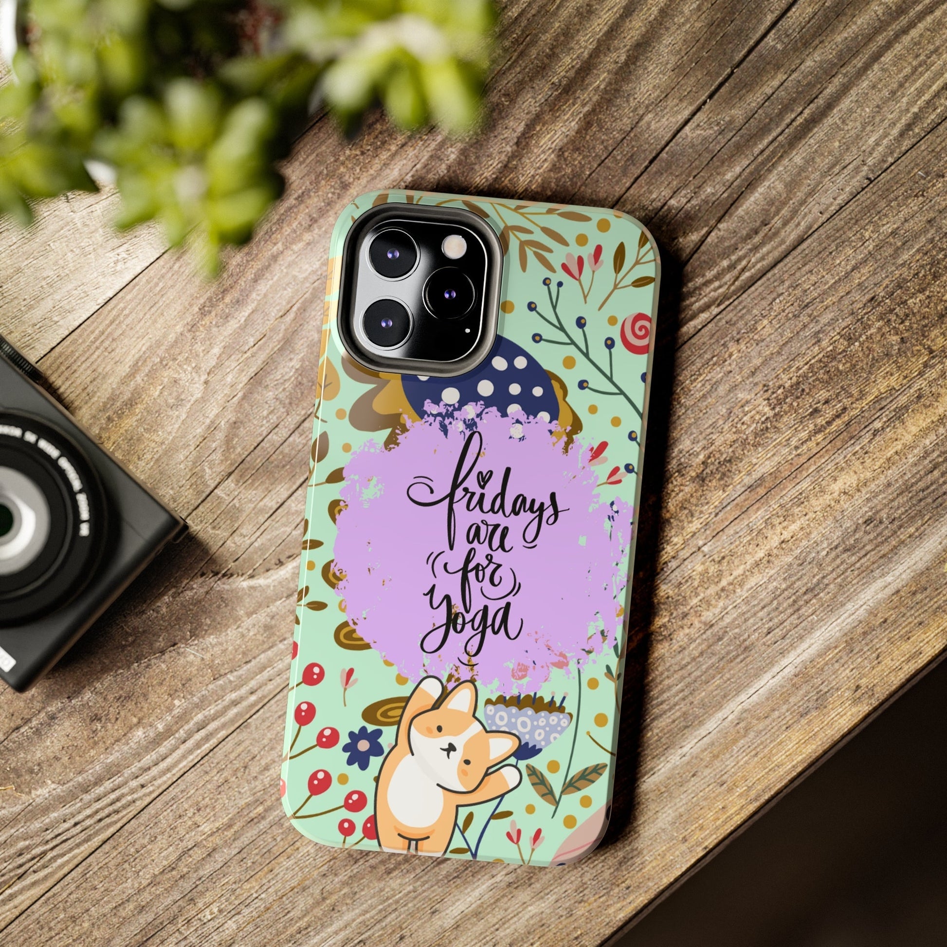 Fridays Are for Yoga Inspirational Cell Phone Case - Zen Lifestyle Cover - Eddy and Rita