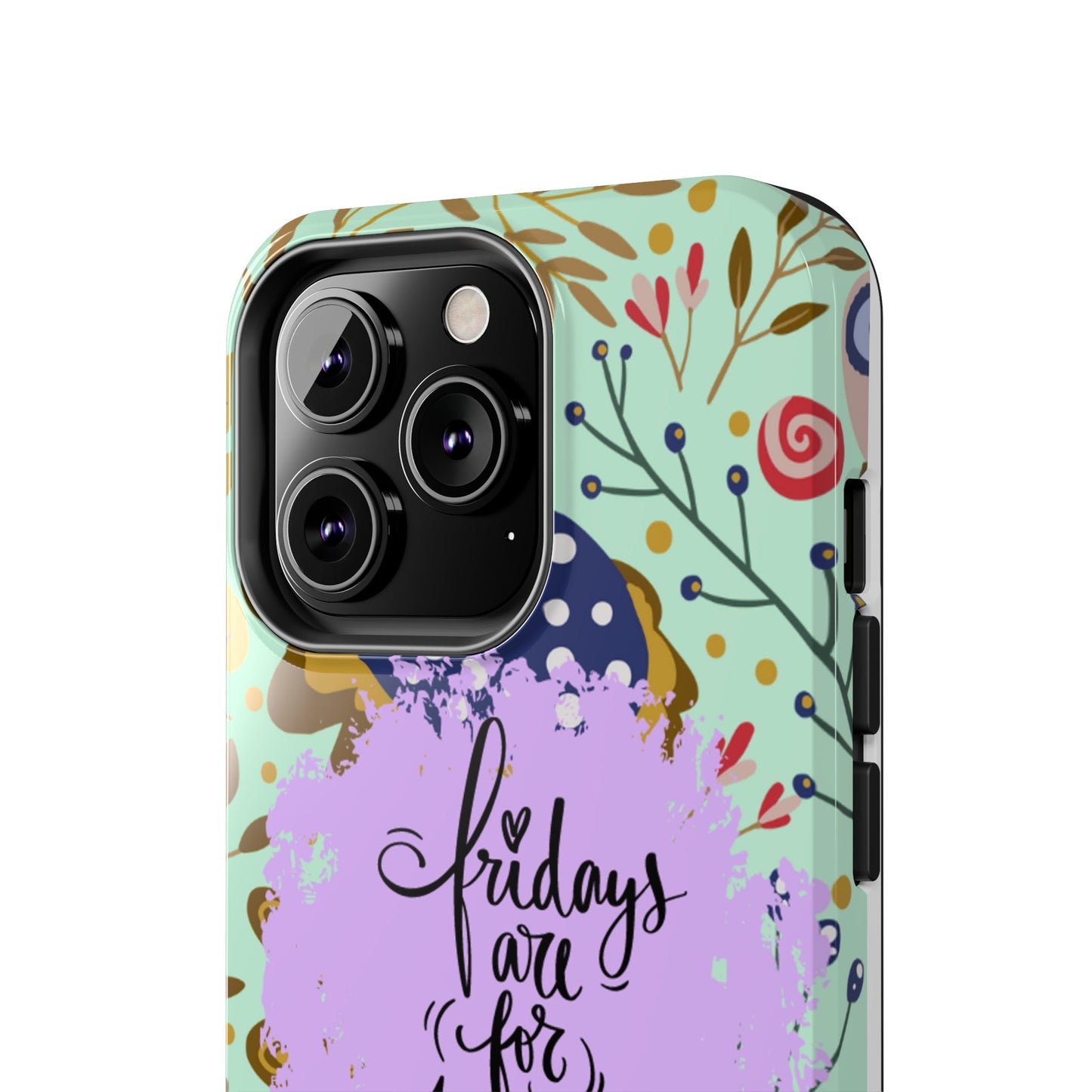 Fridays Are for Yoga Inspirational Cell Phone Case - Zen Lifestyle Cover - Eddy and Rita